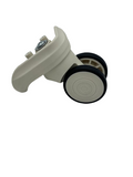 Delsey Luggage Replacement Spinner Double Wheels White - Premium Replacement wheels from Herdzco Supplies - Just $30! Shop now at Herdzco Supplies