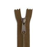 YKK #5 Antique Brass Long Pull Bag Zipper - Premium Zippers from Herdzco Supplies - Just $17.99! Shop now at Herdzco Supplies