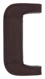 5" Brown, Padded Post Leather Handle - Premium  from Herdzco Supplies - Just $28.99! Shop now at Herdzco Supplies