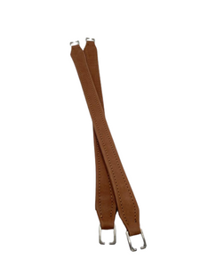 19.75" Length Natural Genuine Leather Strap Handles for Bags/Purses - 1 Pair - Premium Leather Handle from Herdzco Supplies - Just $25.99! Shop now at Herdzco Supplies