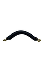 Leather Replacement Handle with Gold Hardware - 6 3/4" - Premium Leather Handle from Herdzco Supplies - Just $16.99! Shop now at Herdzco Supplies