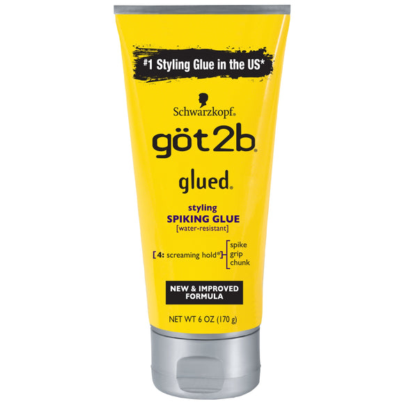 Got2B Glued Spiking Glue 6 Oz - Premium Hair Gel from Herdzco Supplies - Just $15.99! Shop now at Herdzco Supplies