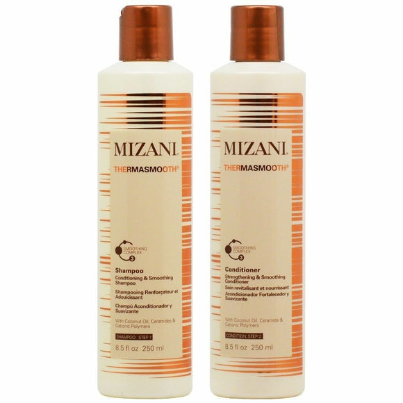 Mizani Therasmooth Shampoo & Conditioner Duo Set - 8.5 fl oz - Premium Shampoo & Conditioner from Herdzco Supplies - Just $30.99! Shop now at Herdzco Supplies