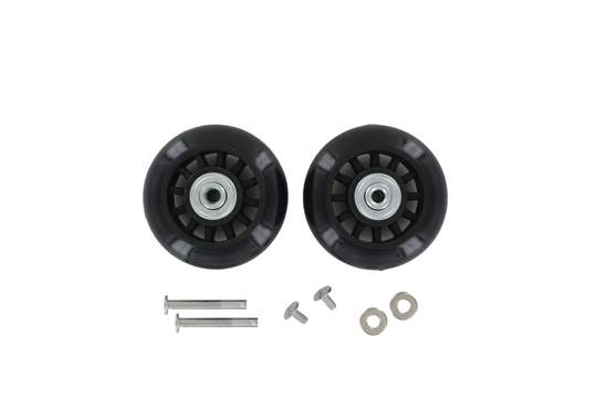 60mm, Black, Inline Skate Wheels Kit With Washers, Screws, And Rivets - Premium  from Herdzco Supplies - Just $18.99! Shop now at Herdzco Supplies